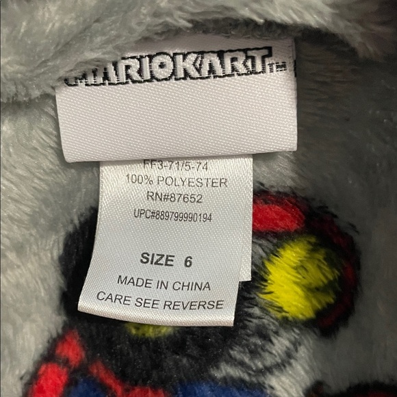 Colorful Character Print Robe - Picture 3 of 4